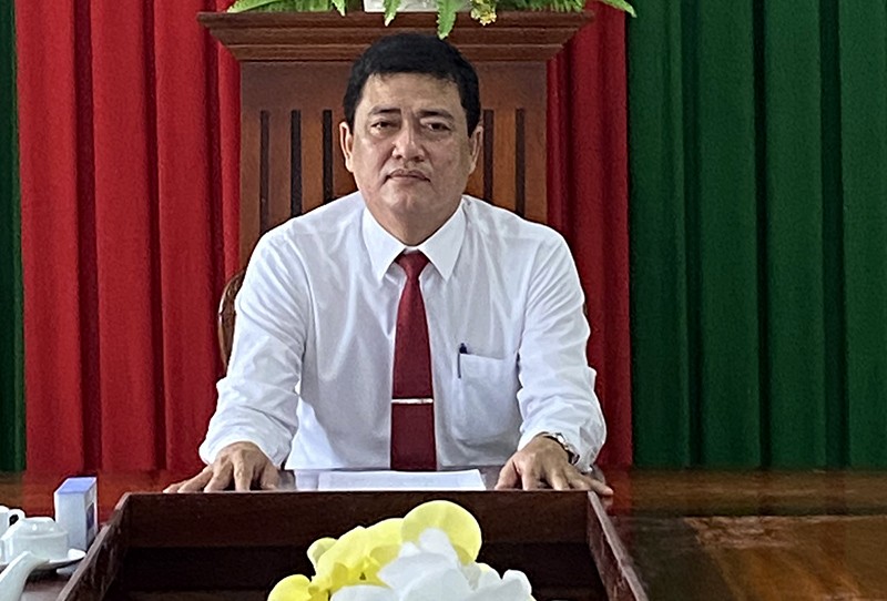 Ông Dương Hiền Hải Đăng - Bí thư Thị xã Duyên Hải