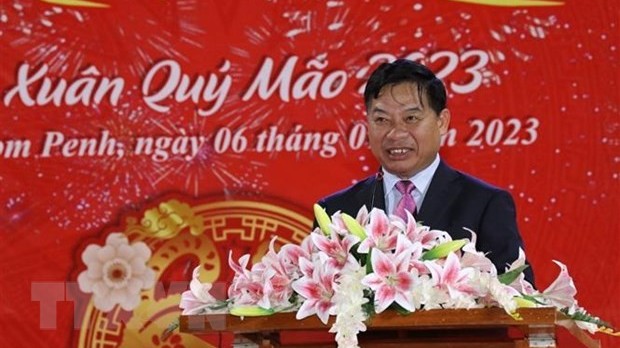 Gặp gỡ cộng đồng và doanh nghiệp Việt Nam tại Campuchia dịp cuối năm