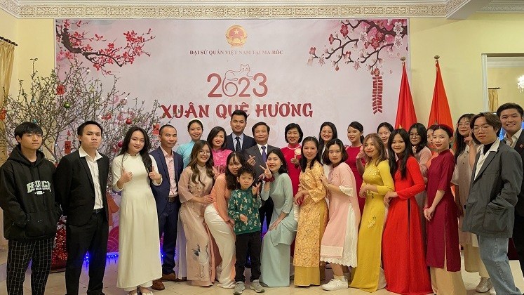 Ấm áp Tết cộng đồng mừng Xuân Quý Mão 2023 tại Morocco