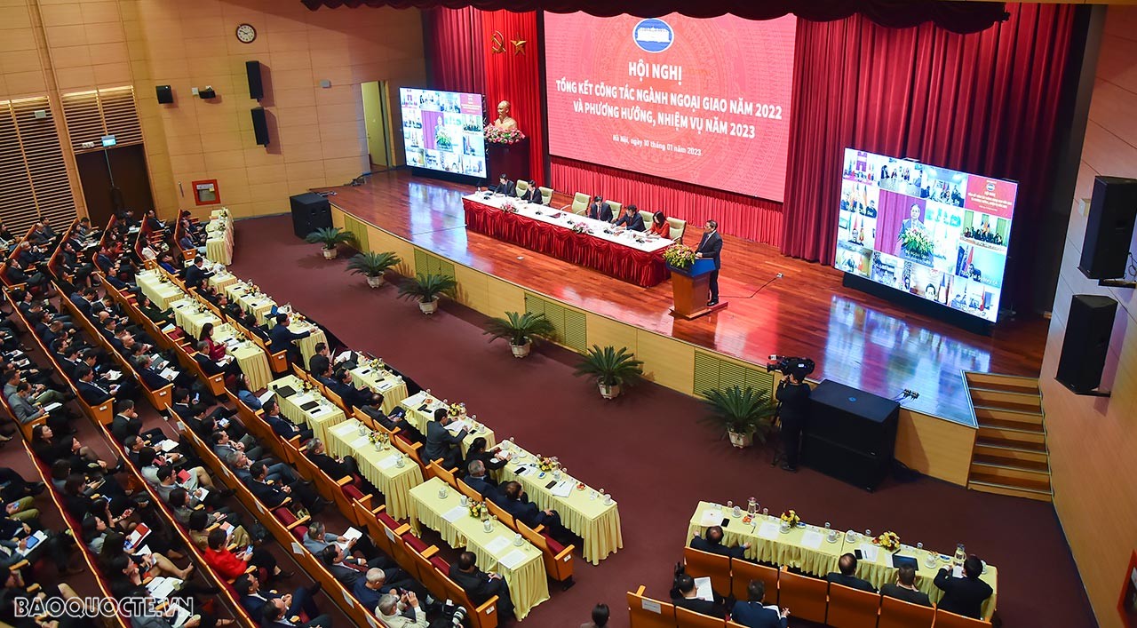 Phát huy mạnh mẽ vai trò tiên phong của đối ngoại, phục vụ đất nước phát triển bền vững, toàn diện trong giai đoạn mới