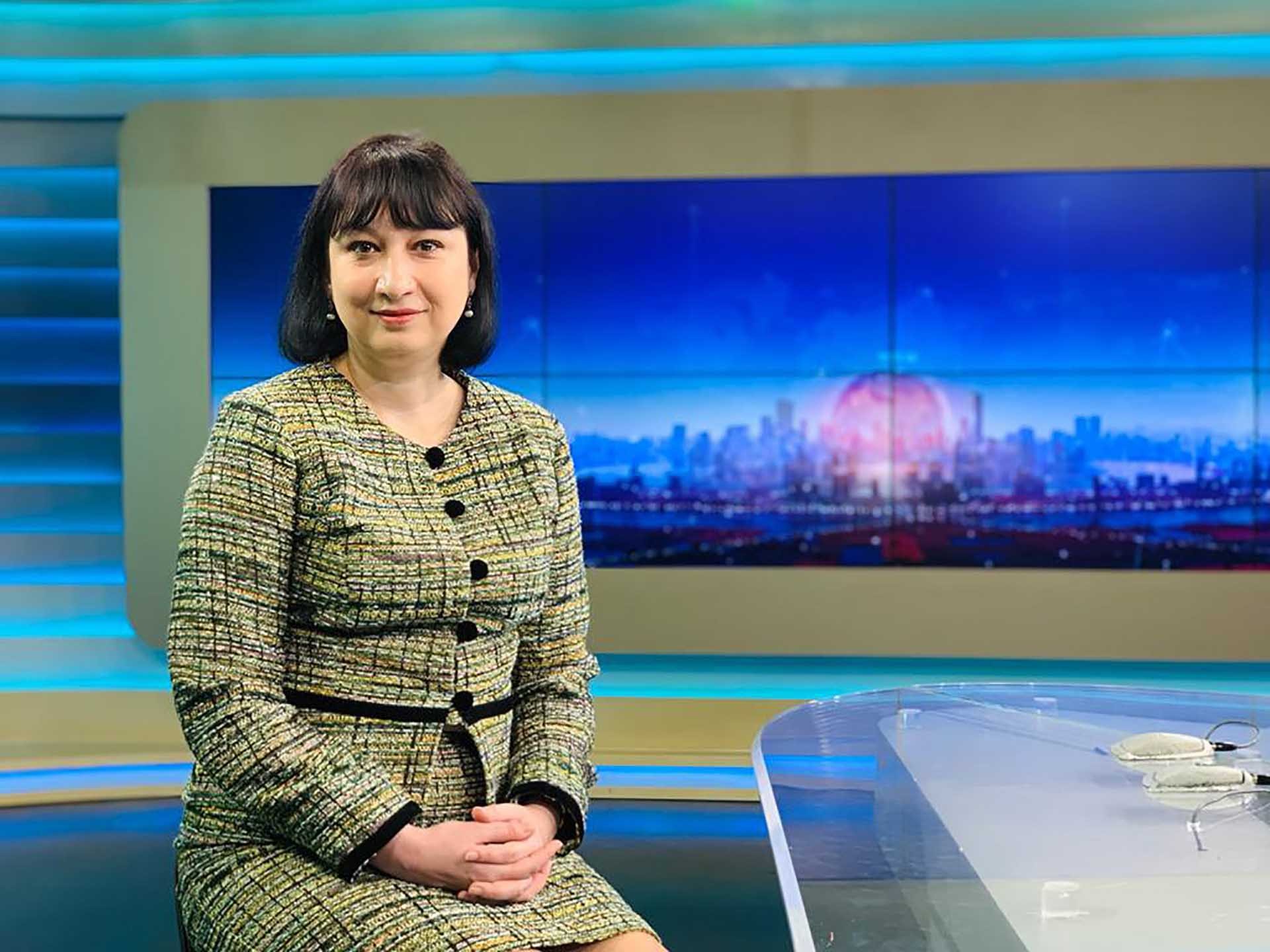 Đại sứ Romania tại Việt Nam Cristina Romila.