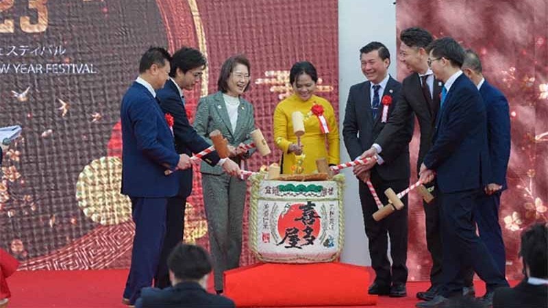 Đoàn kết, truyền thống và hữu nghị tại lễ hội Xuân Quê hương 2023, Fukuoka, Nhật Bản