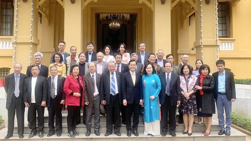 Gặp mặt chúc Tết và tri ân các cán bộ lão thành, học giả, chuyên gia có nhiều đóng góp trong các lĩnh vực của UNESCO