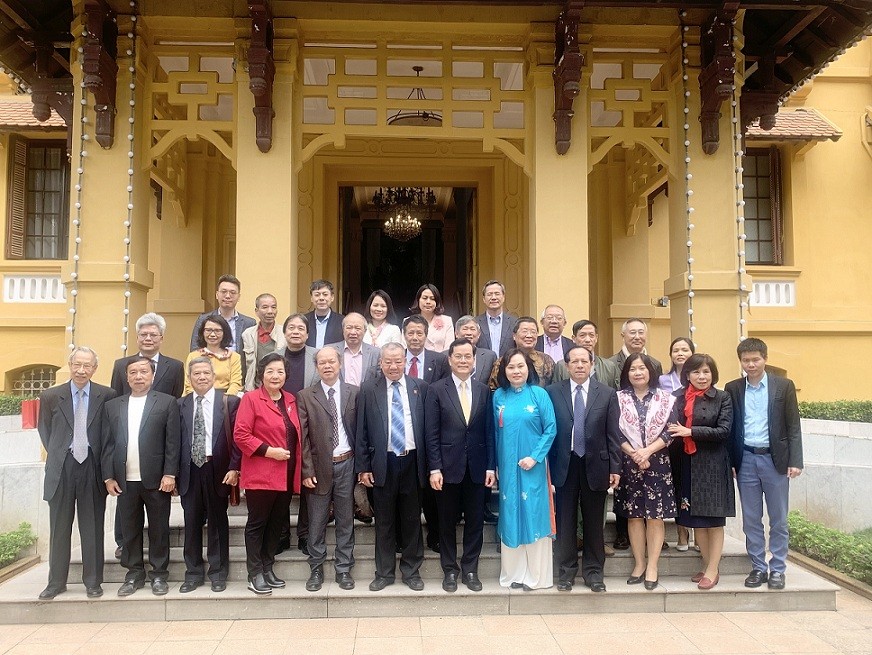 Gặp mặt chúc Tết các cán bộ lão thành, học giả, chuyên gia có nhiều đóng góp trong các lĩnh vực của UNESCO