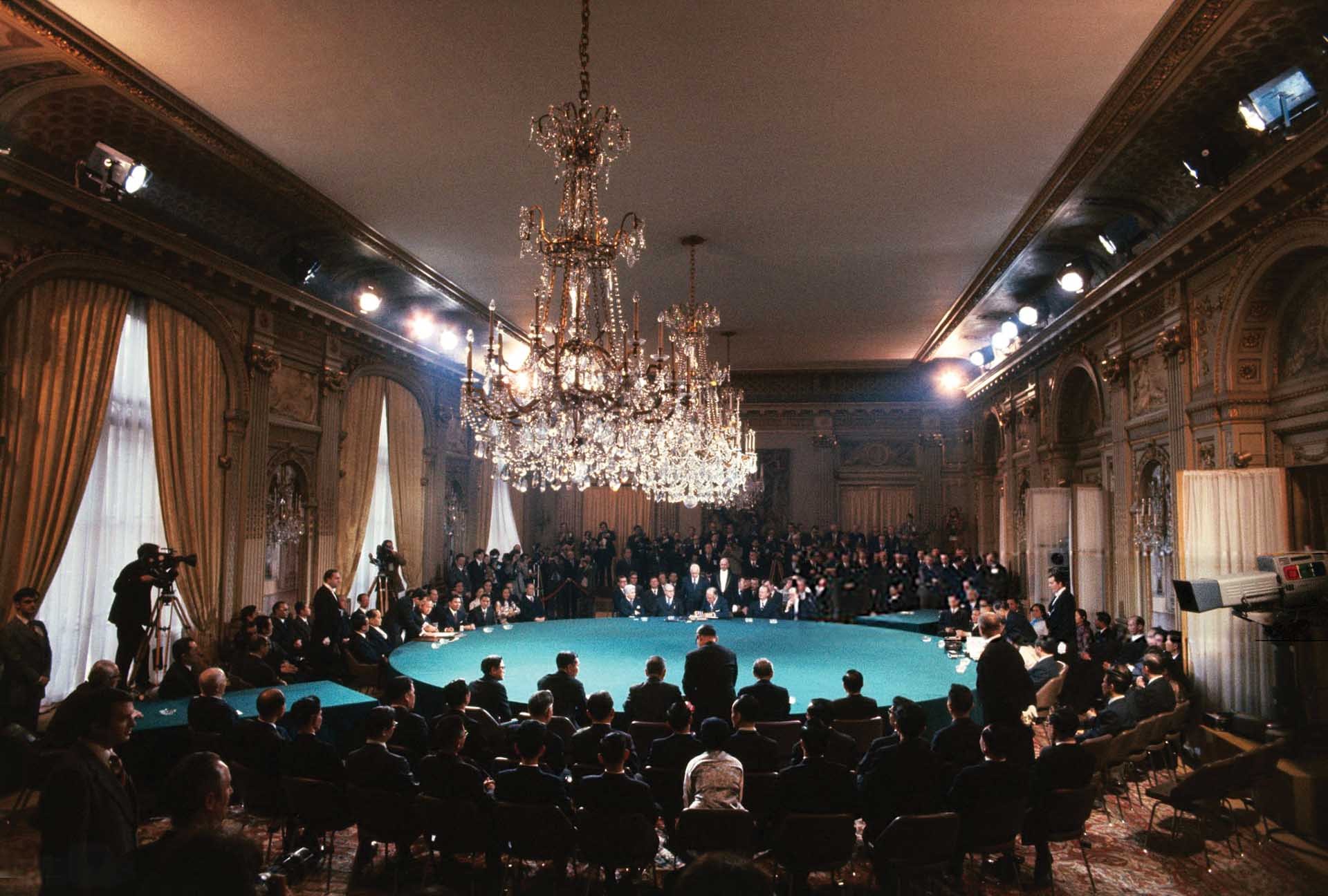 Các dấu mốc chính trong cuộc đàm phán Hiệp định Paris. (Nguồn: Getty Images) Các dấu mốc chính trong cuộc đàm phán Hiệp định Paris. (Nguồn: Getty Images)