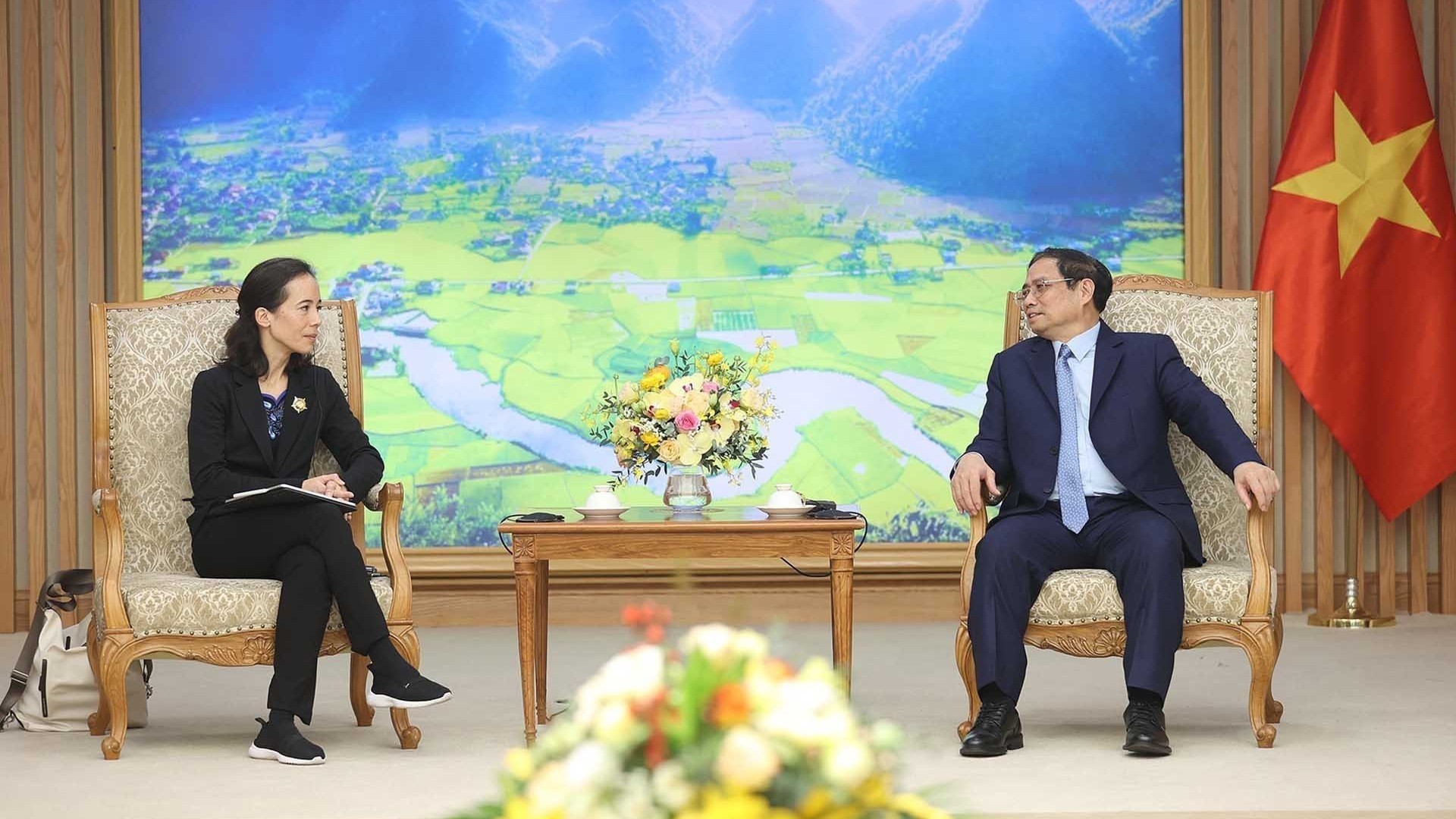 Thủ tướng tiếp Giám đốc chiến lược Chương trình của Liên minh Toàn cầu về vaccine và tiêm chủng