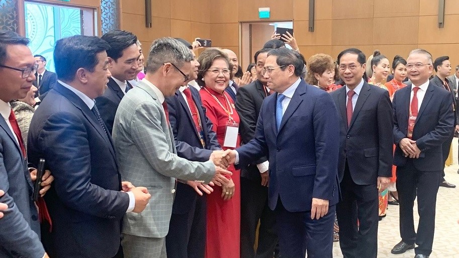 Cuộc gặp mặt thân tình của Thủ tướng Chính phủ với đoàn kiều bào Xuân Quê hương