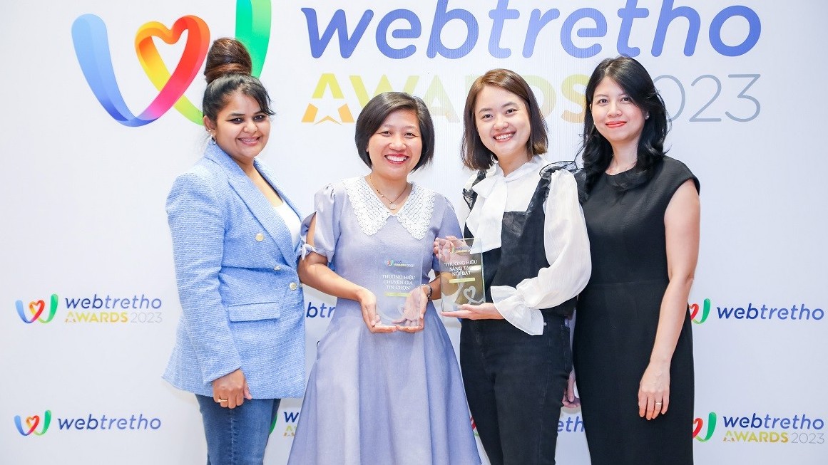 Nestlé NAN nhận được 2 giải thưởng lớn tại sự kiện Webtretho AWARDS 2023