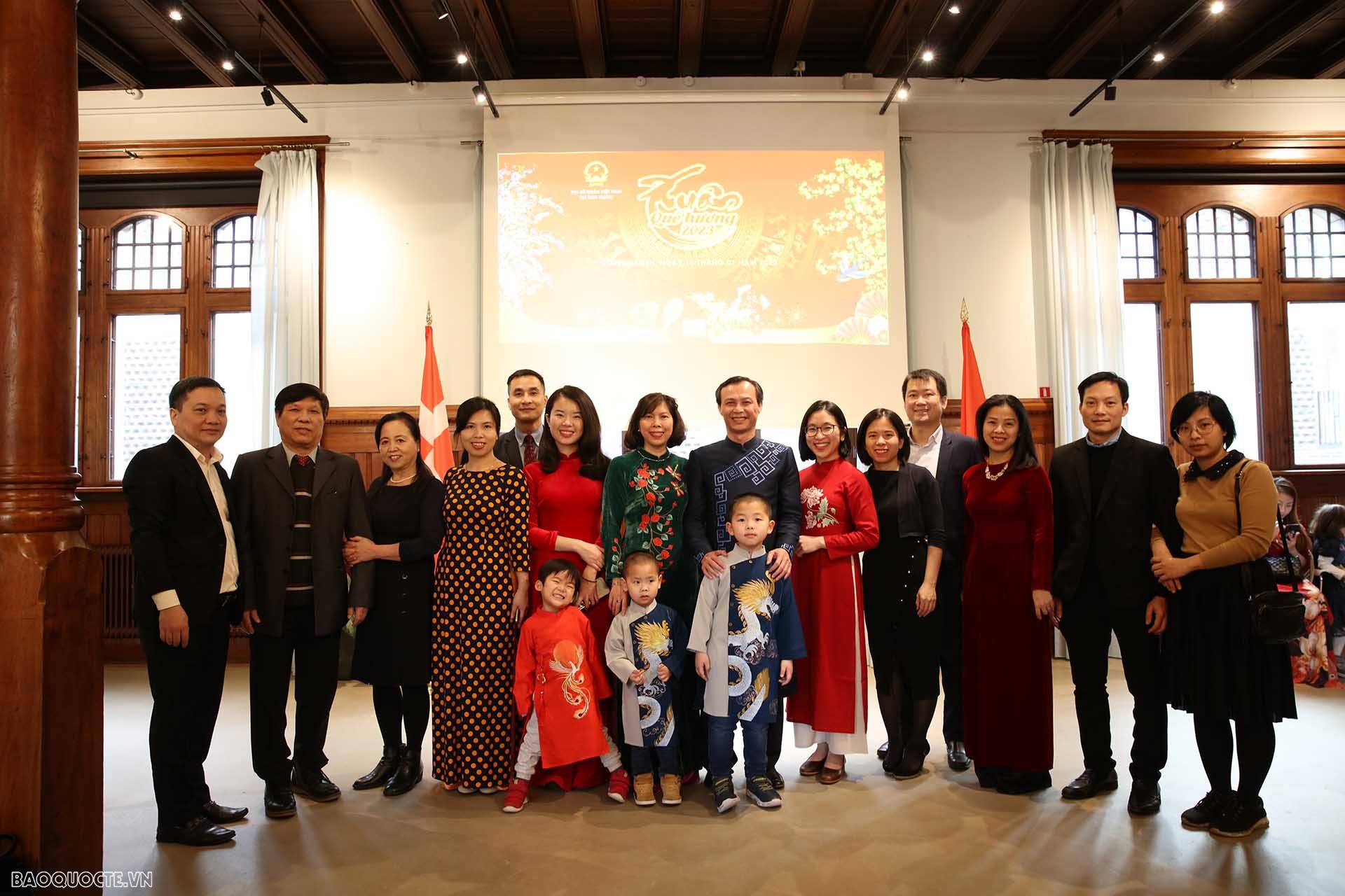 Đại sứ quán Việt Nam tại Đan Mạch tổ chức chương trình Xuân Quê hương đón Tết Quý Mão 2023 Đại sứ quán Việt Nam tại Đan Mạch tổ chức chương trình Xuân Quê hương đón Tết Quý Mão 2023