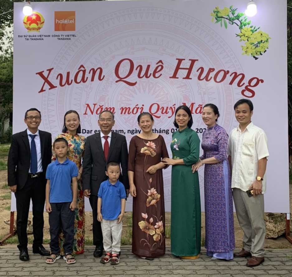 Đại sứ quán Việt Nam tại Tanzania tổ chức chương trình Xuân Quê hương Quý Mão 2023.