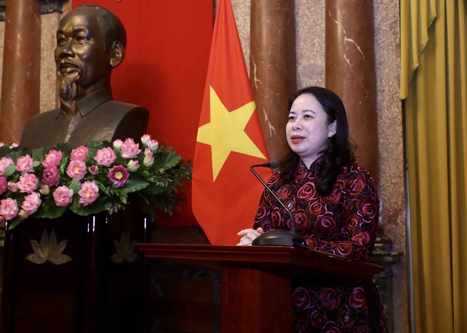 Bà Võ Thị Ánh Xuân. (Nguồn: TTXVN) Bà Võ Thị Ánh Xuân. (Nguồn: TTXVN)