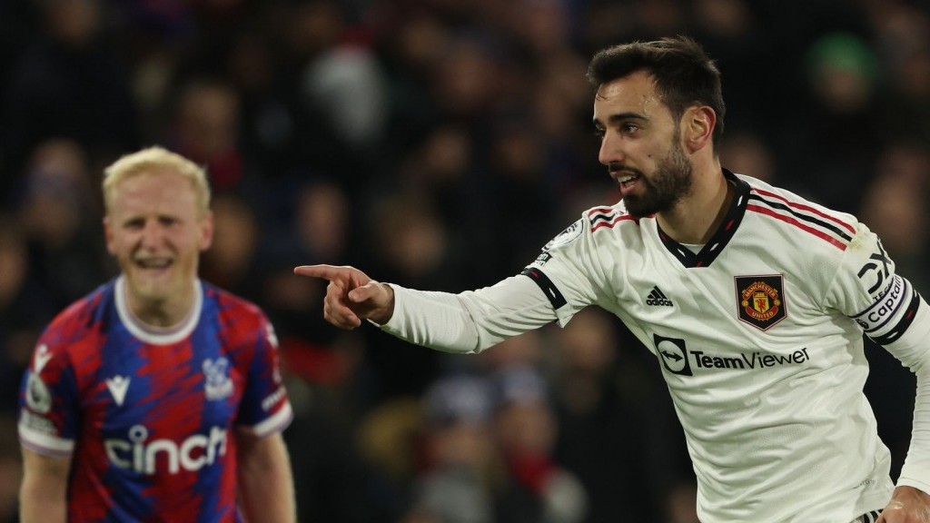 Hòa Crystal Palace, Man Utd vươn lên vị trí thứ 3 bảng xếp hạng Ngoại hạng Anh