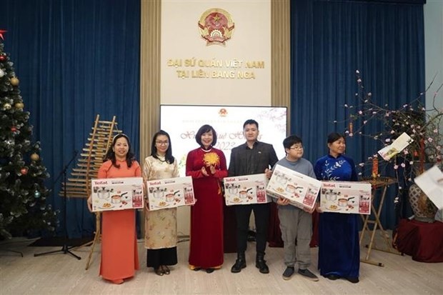 Xuân Quê hương trên đất Nga, ấm tình đoàn kết Xuân Quê hương trên đất Nga, ấm tình đoàn kết