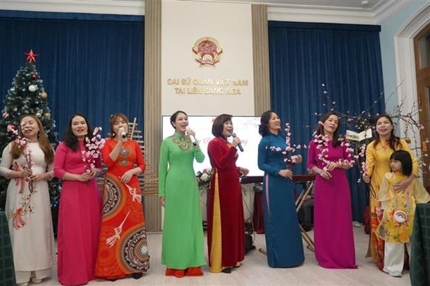 Xuân Quê hương trên đất Nga, ấm tình đoàn kết Xuân Quê hương trên đất Nga, ấm tình đoàn kết