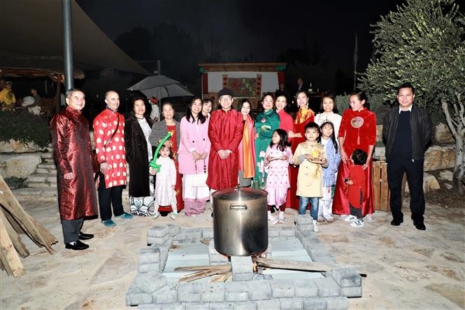 Tái hiện không gian Tết xưa ở Israel