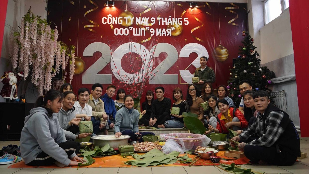 Tết đầm ấm của người Việt Nam tại Nga
