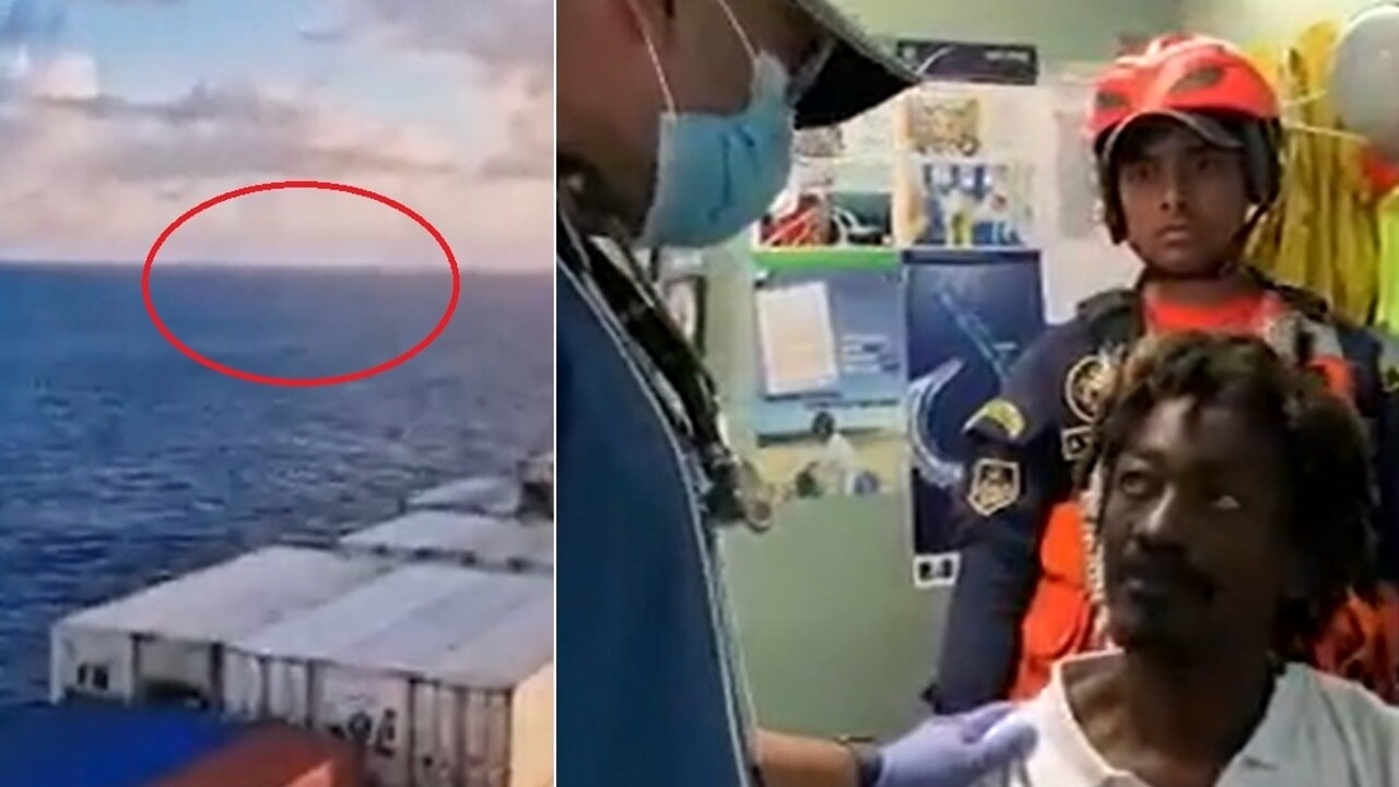 Sống sót thần kỳ sau một gần một tháng lênh đênh trên biển nhờ thứ này. (Nguồn: Today)