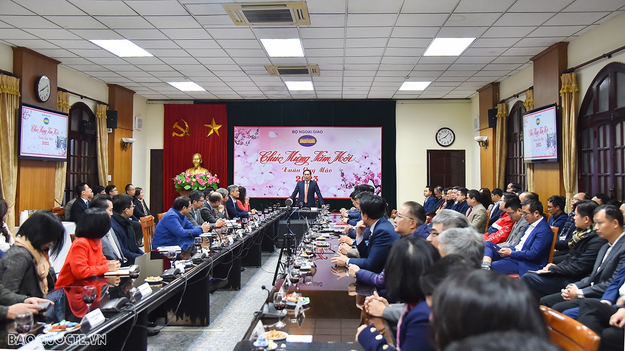 Năm 2023 - Ngành Ngoại giao bước sang một giai đoạn phát triển mới với tâm thế mới và khí thế mới
