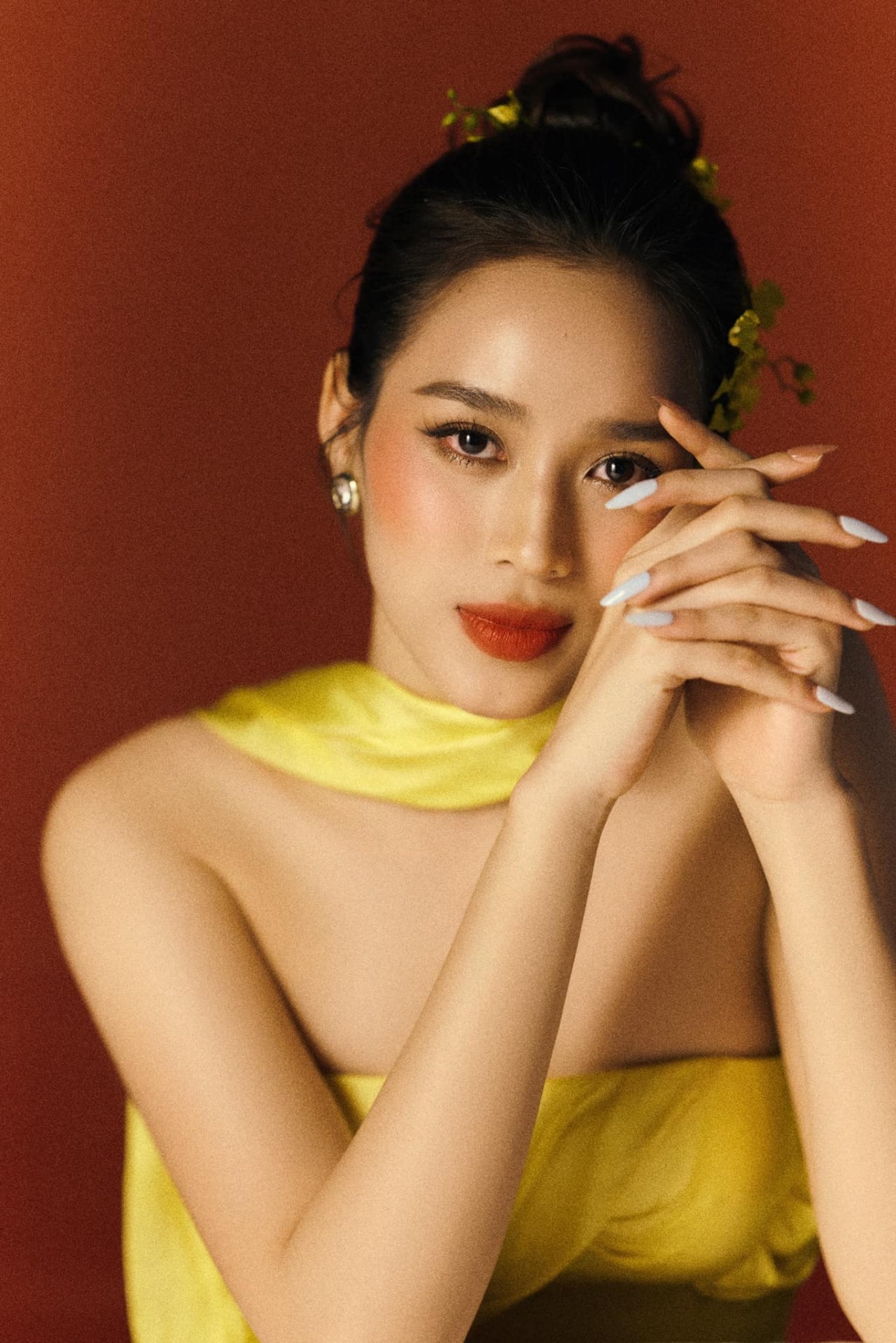 Hoa hậu Đỗ Thị Hà đẹp như nàng Xuân