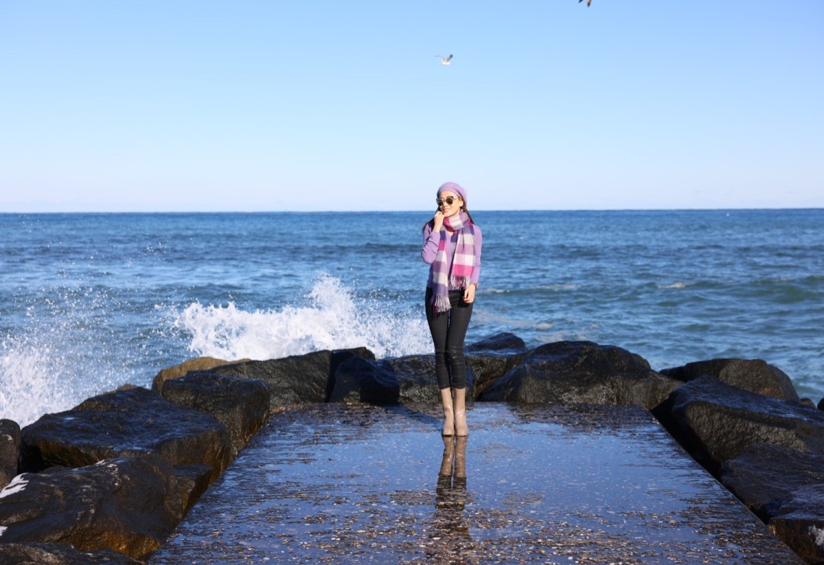 Phương Oanh xinh đẹp với thời trang hàng hiệu, thanh lịch khi du lịch Hàn Quốc