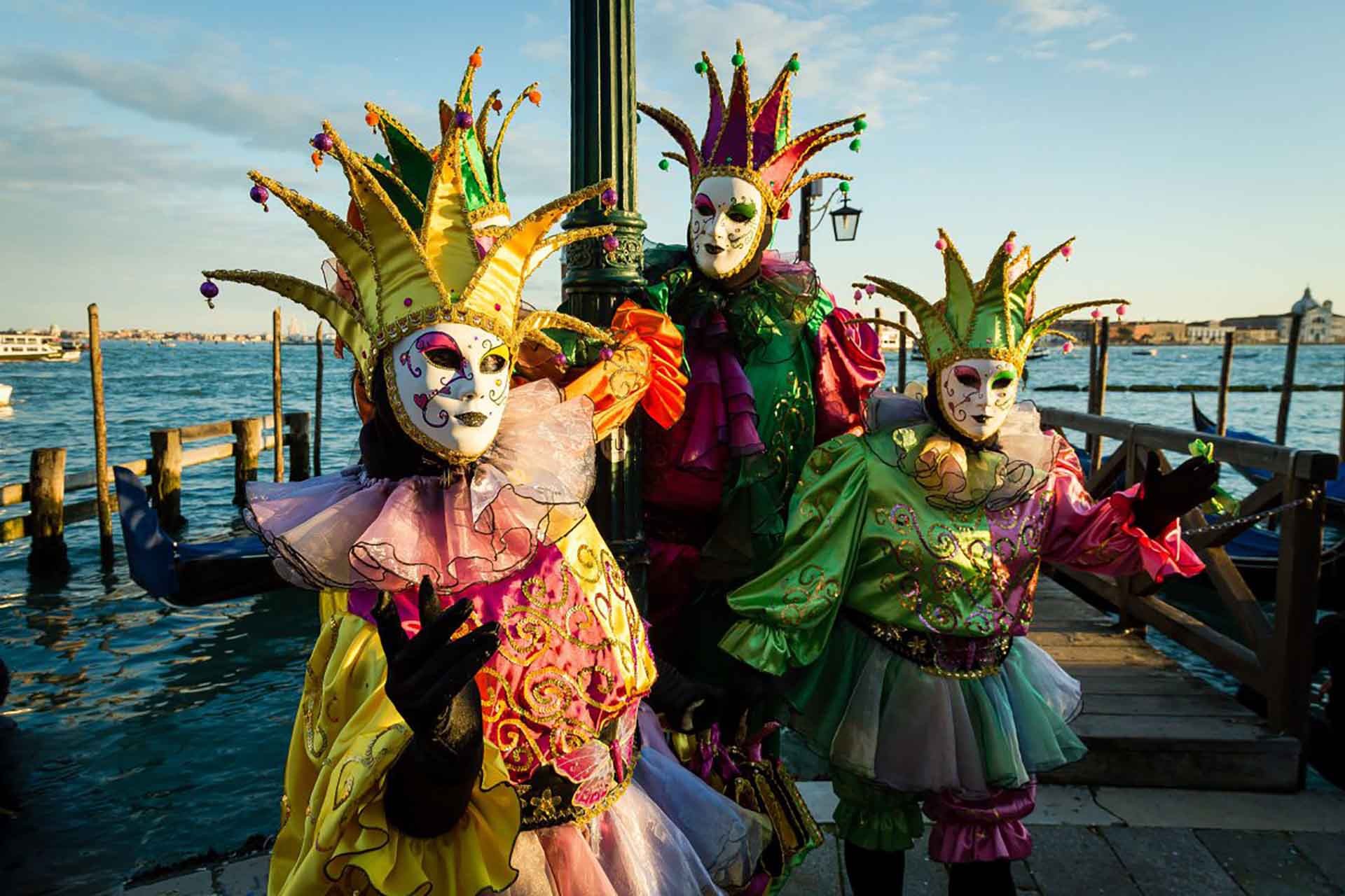 Người tham gia lễ hội Carnival Venice. (Nguồn: Benvenutolimos) Người tham gia lễ hội Carnival Venice. (Nguồn: Benvenutolimos)
