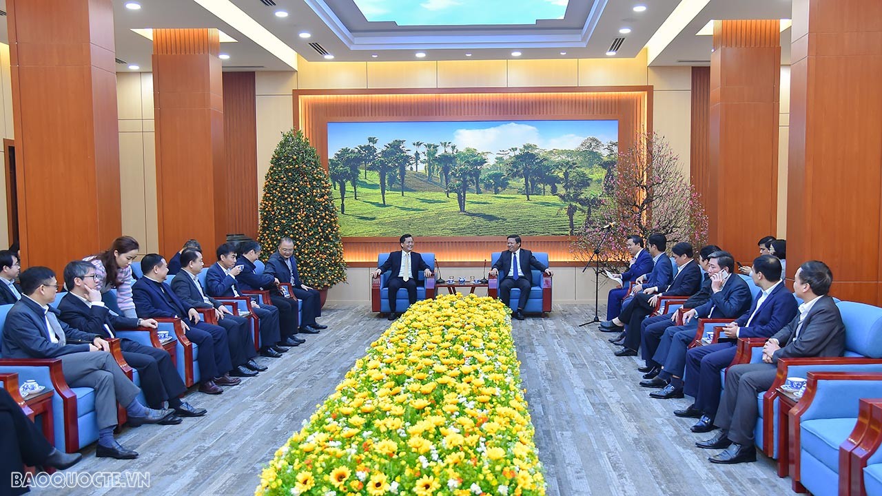 Đoàn Trưởng Cơ quan đại diện Việt Nam ở nước ngoài bổ nhiệm năm 2022 thăm, làm việc tại tỉnh Phú Thọ