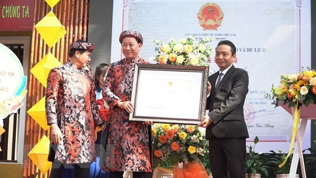 Tết Nguyên tiêu ở Hội An là di sản văn hóa phi vật thể Quốc gia