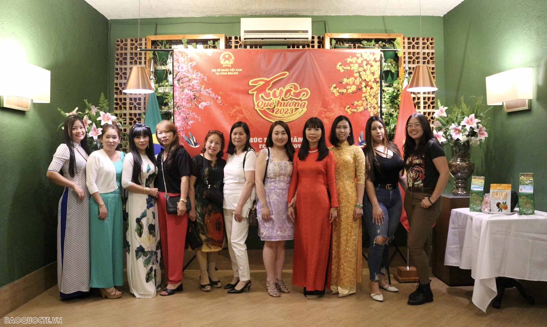 Đại sứ quán Việt Nam tại Brazil tổ chức gặp mặt cộng đồng đầu năm Xuân Quê hương 2023 Đại sứ quán Việt Nam tại Brazil tổ chức gặp mặt cộng đồng đầu năm Xuân Quê hương 2023