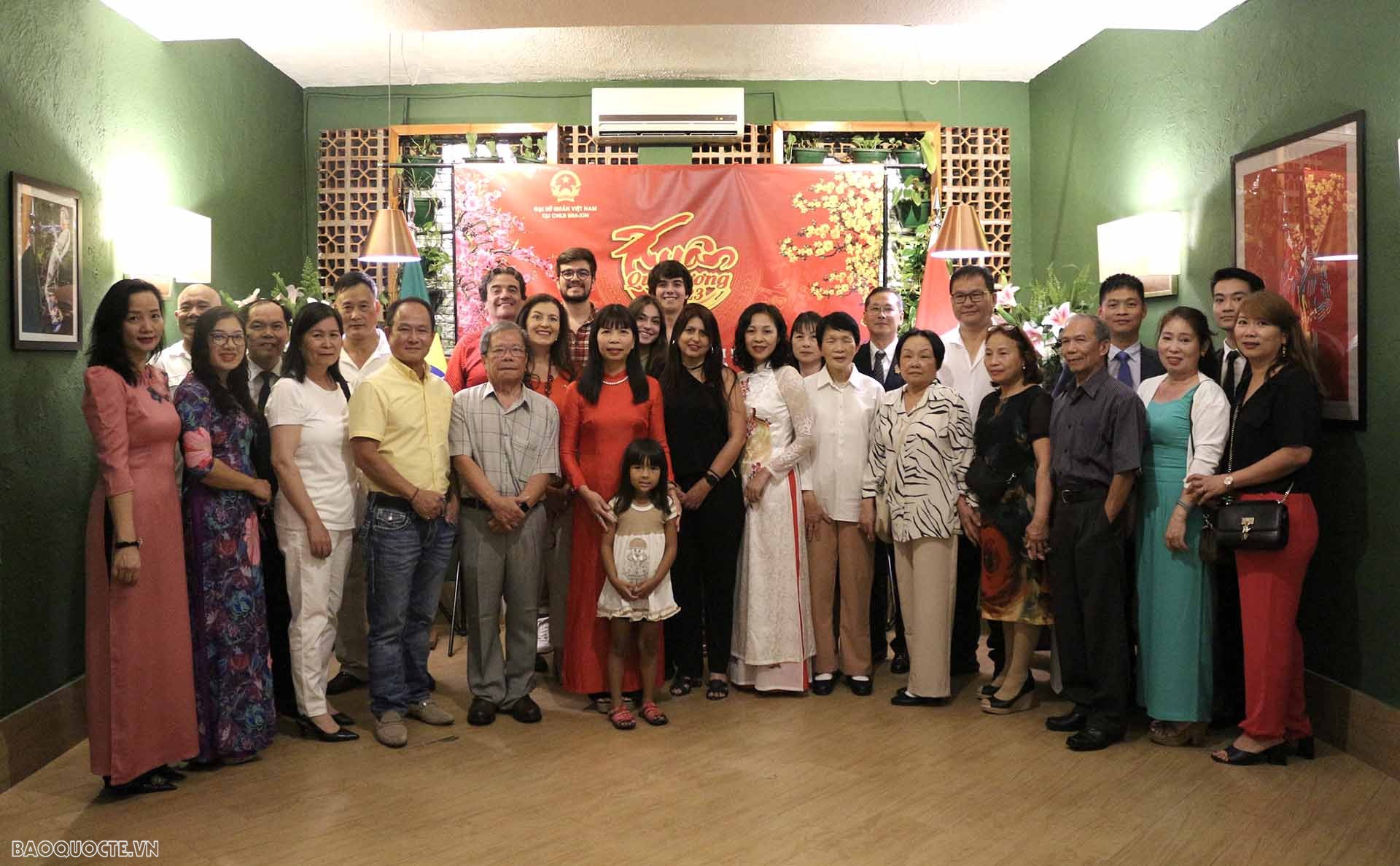 Đại sứ quán Việt Nam tại Brazil tổ chức gặp mặt cộng đồng đầu năm Xuân Quê hương 2023 Đại sứ quán Việt Nam tại Brazil tổ chức gặp mặt cộng đồng đầu năm Xuân Quê hương 2023