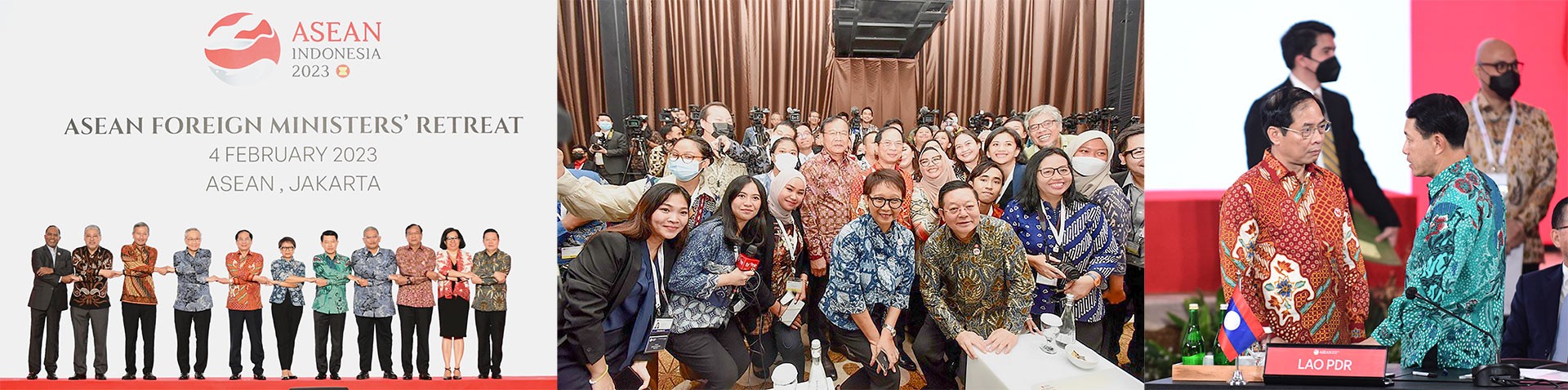 Hội nghị hẹp Bộ trưởng Ngoại giao ASEAN:  Vòng tay đoàn kết cho một khởi đầu khí thế