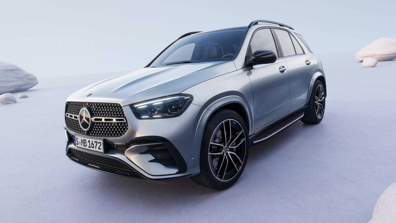Cận cảnh Mercedes GLE 2024 phiên bản nâng cấp