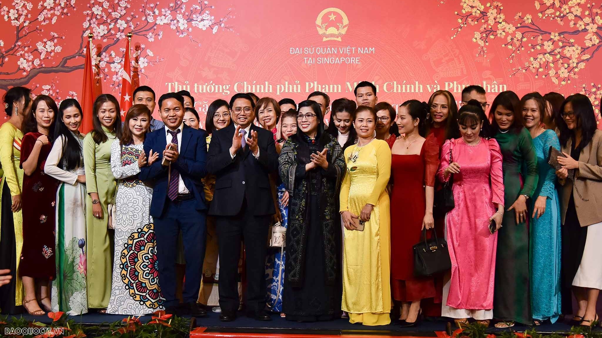 Thủ tướng Chính phủ: Cộng đồng người Việt tại Singapore là động lực, cội nguồn sức mạnh phát triển của đất nước