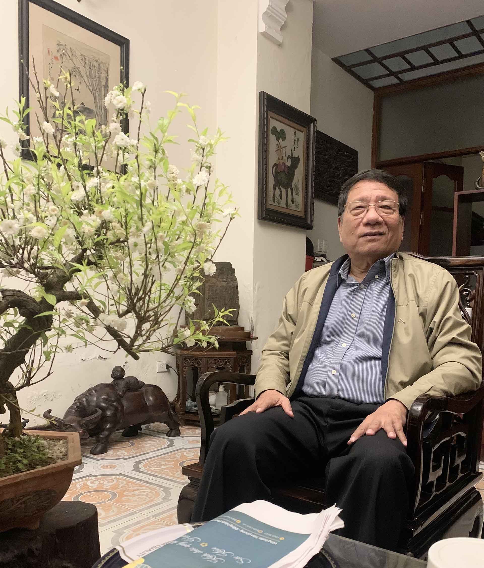 PGS.TS Đặng Văn Bài – Phó Chủ tịch Hội đồng Di sản văn hoá quốc gia.