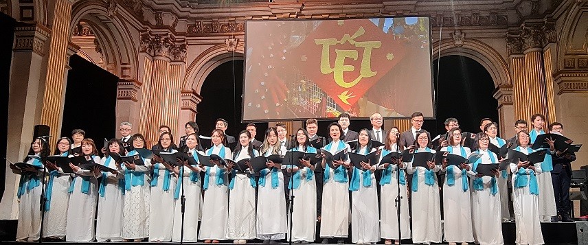 Đại sứ quán Việt Nam tại Pháp tổ chức chương trình Tết cổ truyền Quý Mão 2023 Đại sứ quán Việt Nam tại Pháp tổ chức chương trình Tết cổ truyền Quý Mão 2023