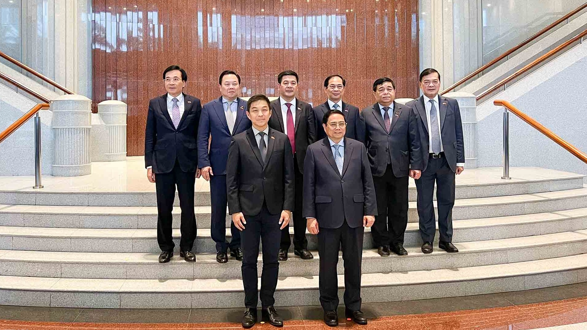 Thủ tướng Chính phủ Phạm Minh Chính hội kiến Chủ tịch Quốc hội Singapore