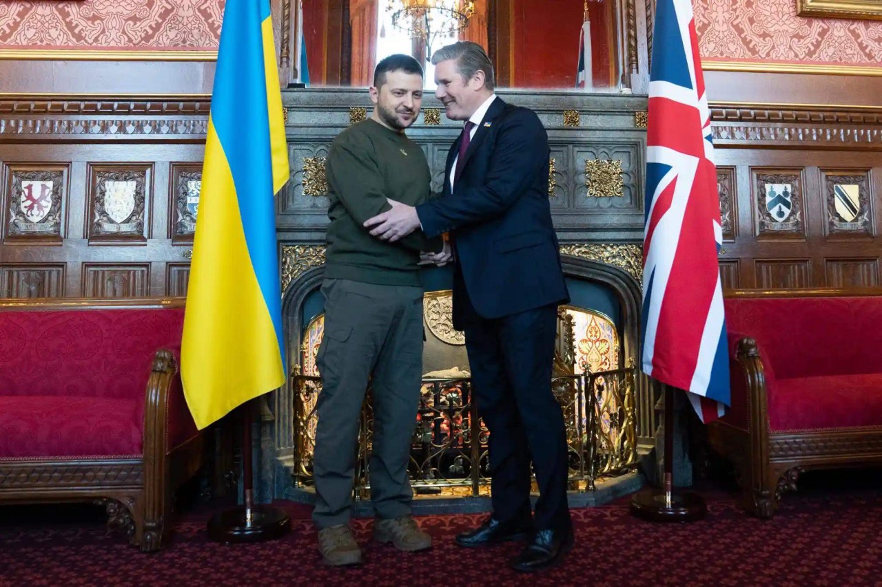Chuyến thăm Anh bất ngờ của Tổng thống Ukraine Zelenskiy