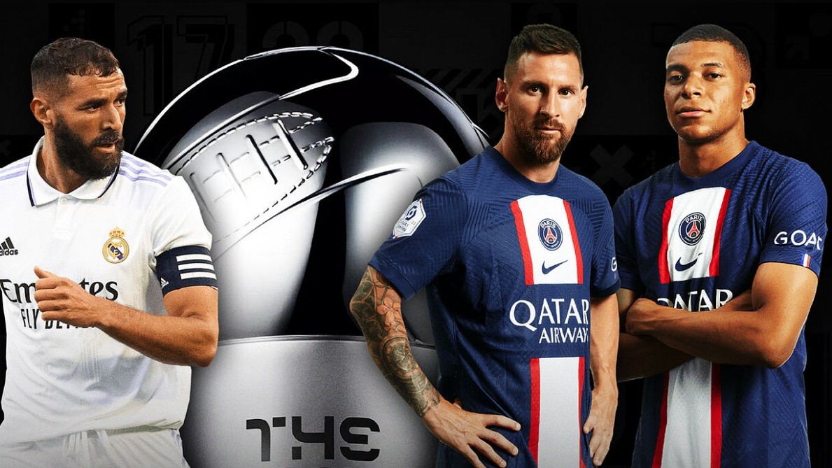 Benzema, Messi và Mbappe vào danh sách rút gọn Cầu thủ xuất sắc nhất FIFA 2022