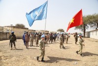 Khánh thành nhiều công trình nhân đạo của Đội Công binh Việt Nam tại khu vực Abyei