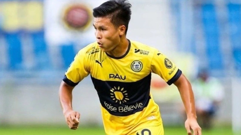 Quang Hải tiếp tục không có tên trong đội hình thi đấu của Pau FC