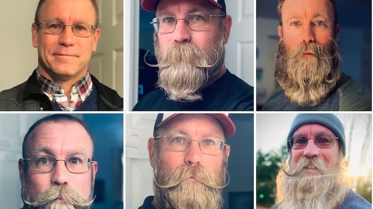 Cách người có bộ ria mép đẹp nhất nước Mỹ đón Valentine