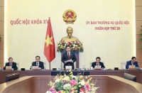 Ủy ban Thường vụ Quốc hội khai mạc phiên họp thứ 20