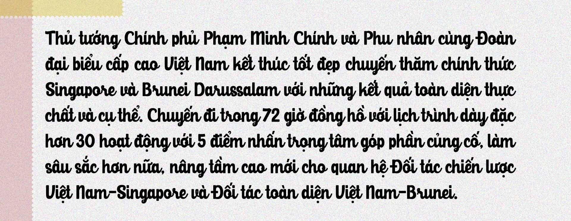 Chuyến đi 70 giờ, hơn 30 hoạt động và 5 điểm nhấn của Thủ tướng Chính phủ và Phu nhân