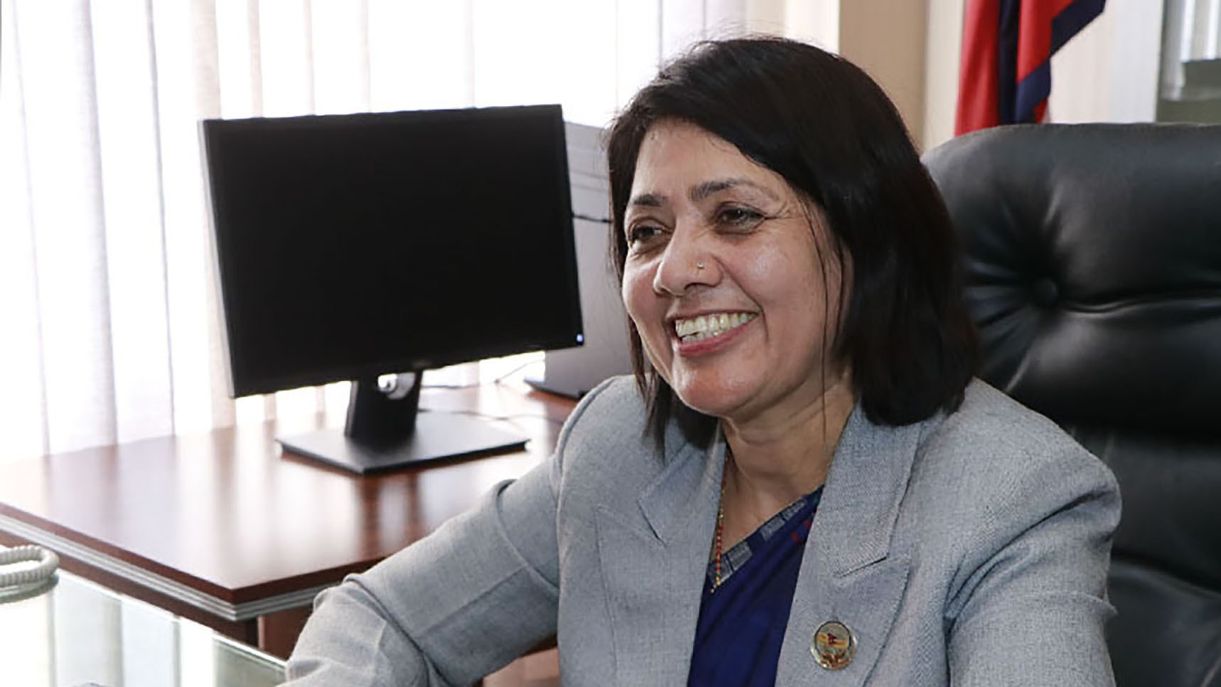 Điện mừng Bộ trưởng Ngoại giao Nepal