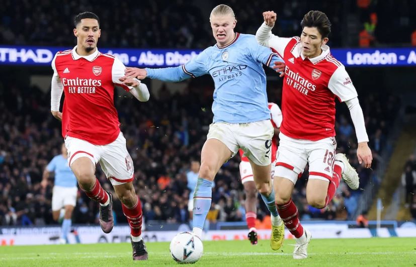 : Trong trận đấu thuọc FA Cup, Man City thắng 1-0 trên sân Etihad (Nguồn: Telegraph) : Trong trận đấu thuọc FA Cup, Man City thắng 1-0 trên sân Etihad (Nguồn: Telegraph)