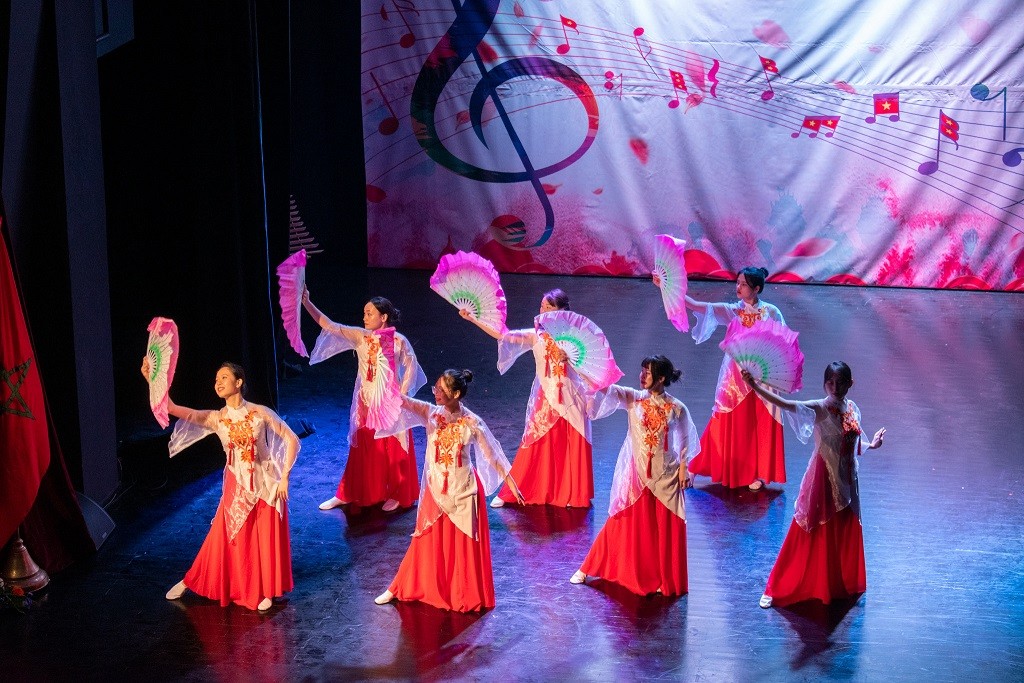 Đưa giai điệu Việt Nam đến với quốc gia Bắc Phi Morocco Đưa giai điệu Việt Nam đến với quốc gia Bắc Phi Morocco