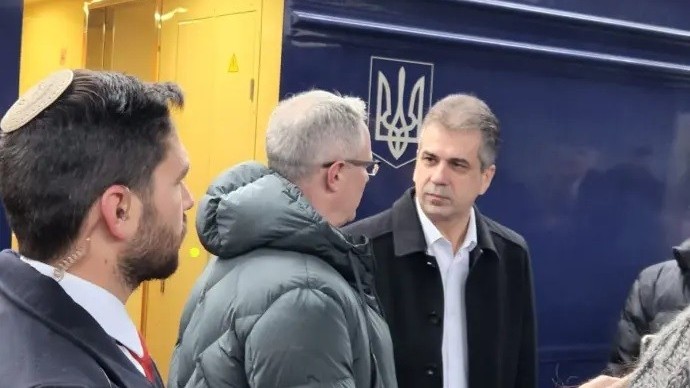 Ngoại trưởng Israel lần đầu thăm Kiev sau gần 1 năm Ukraine trải qua xung đột