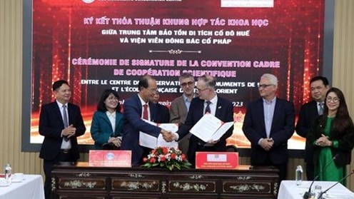 Pháp hỗ trợ bảo tồn và phát huy di sản văn hoá Huế