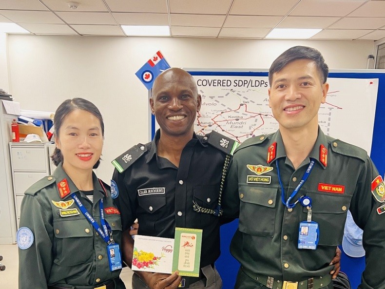 Lực lượng công an tham gia gìn giữ hòa bình ở cộng hòa Nam Sudan: Mang đến những yêu thương