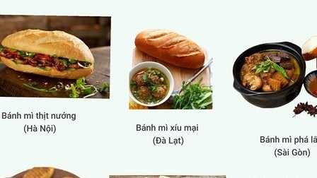 Bánh mì Việt Nam đứng thứ 7 trong danh sách món ăn đường phố ngon nhất thế giới