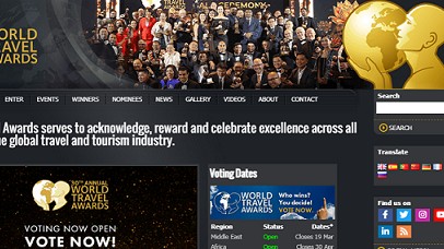 Kêu gọi bình chọn cho du lịch Việt Nam tại 'Giải Oscar của ngành du lịch'